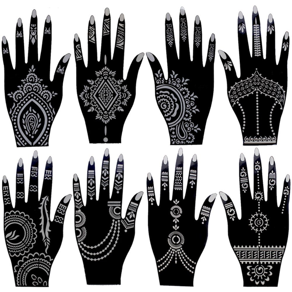 フェイクタトゥーステンシル17枚